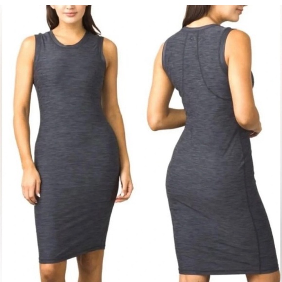 Prana Dresses & Skirts - Prana Vertex Heather Sleeveless‎ Midi Dress